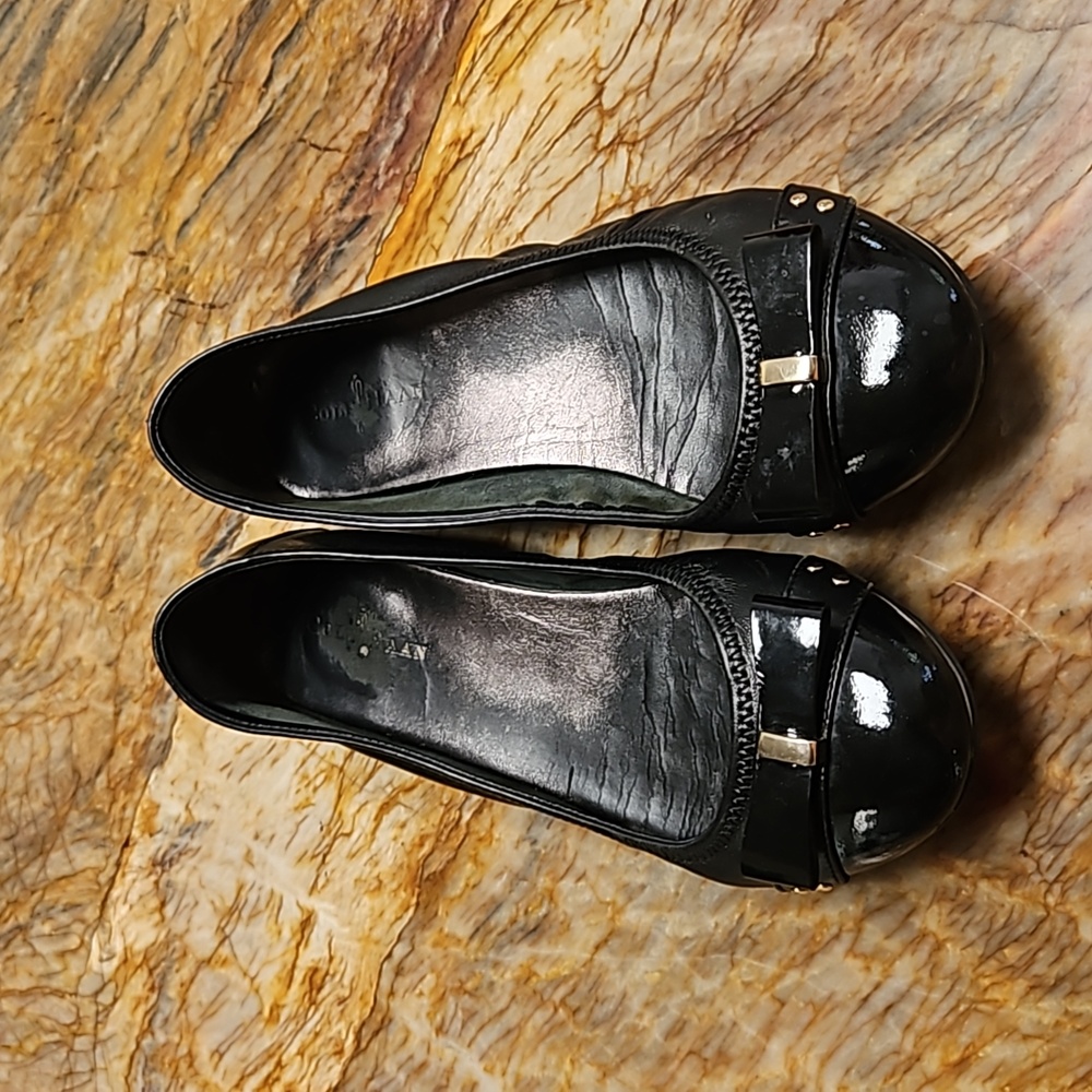 COLE HAAN Leather Ballet Flats-6